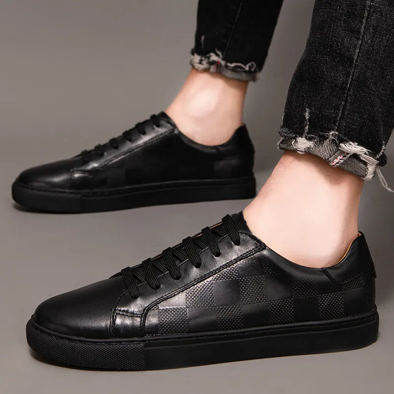 Zapatillas de cuero Vinci