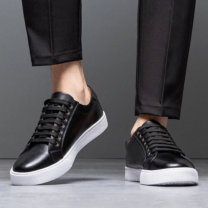 Maver sneakers i ægte læder
