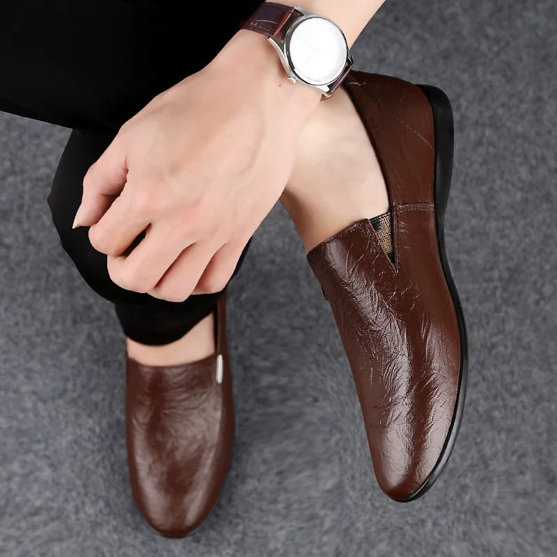 Camper Loafers van Écht Leer