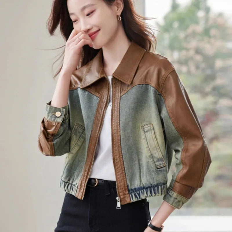 ALESSIA CONTRAST BOMBER