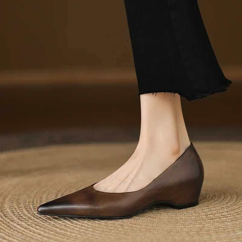 Mocassini Avine in vera pelle