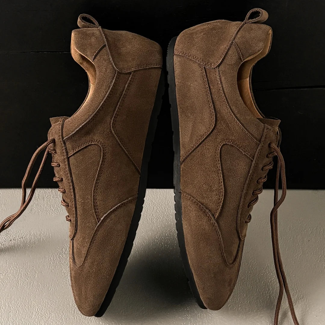 ORLEN SUEDE LACE-UP SNEAKERS