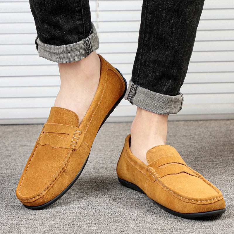 Mocassins Gildron em Camurça Genuína