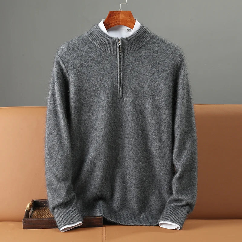 Maglione Cavaliere in vajo e cashmere