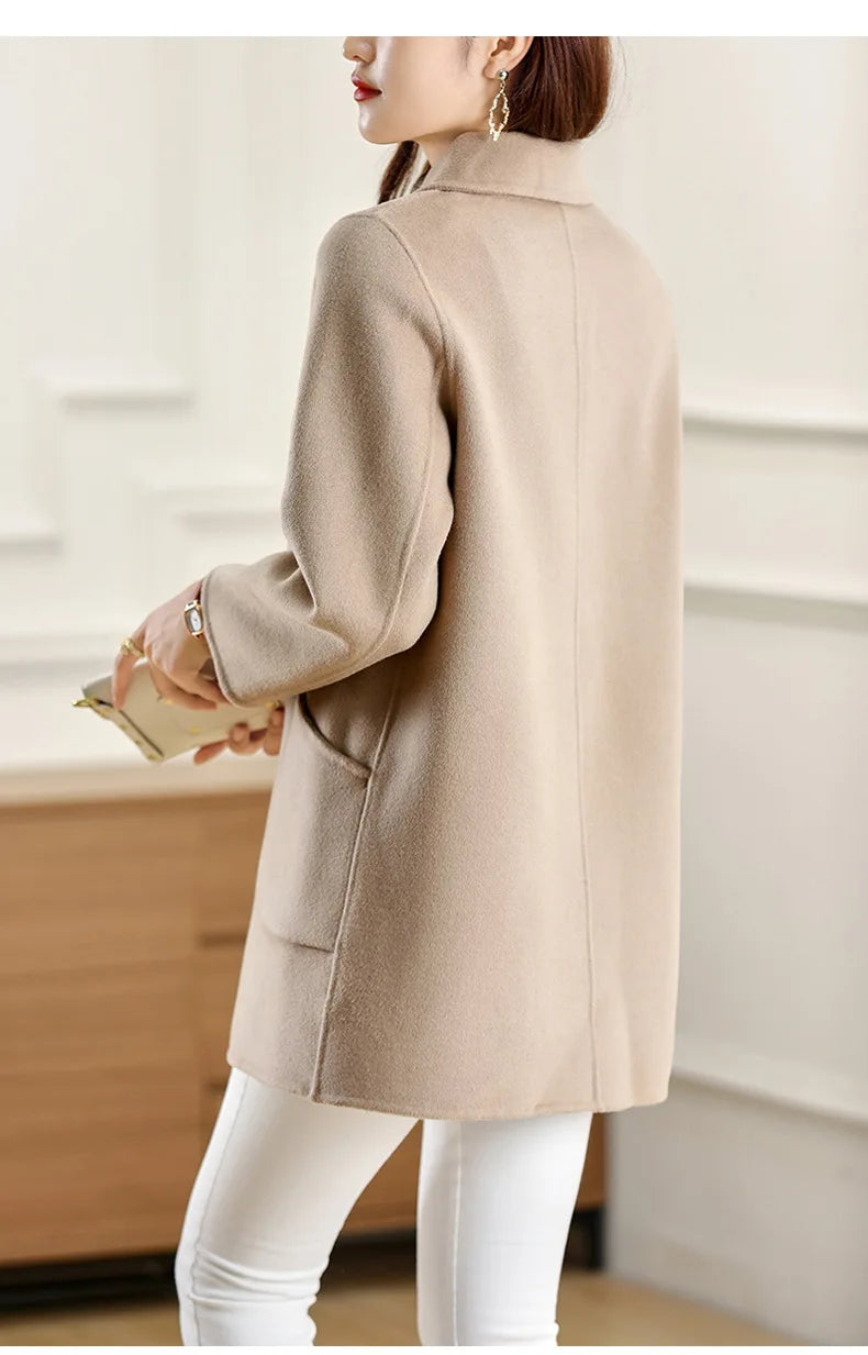 Manteau en laine Bellamy