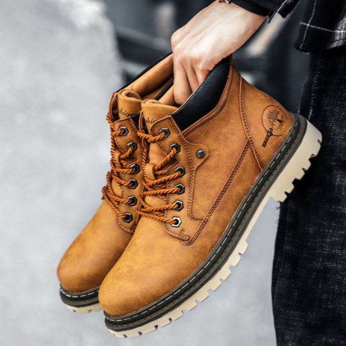 Botas Nox de cuero genuino