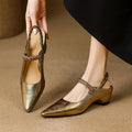 Aurelie flettet slingback