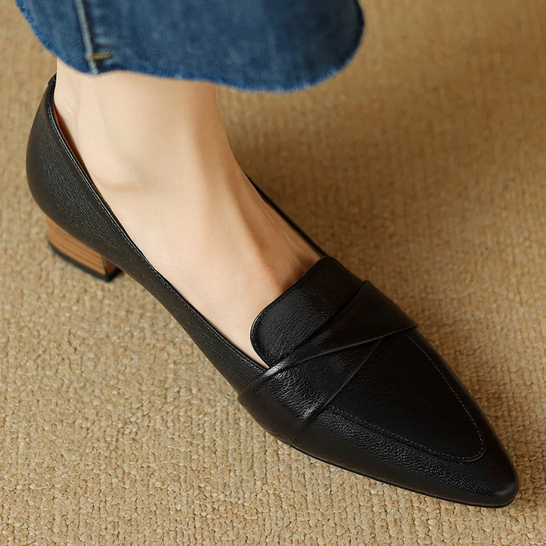 Naira Echtleder-Pumps