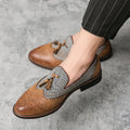 MATTEO HERRINGBONE LOAFERS