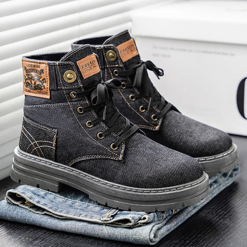 DECLAN DENIM BOOTS