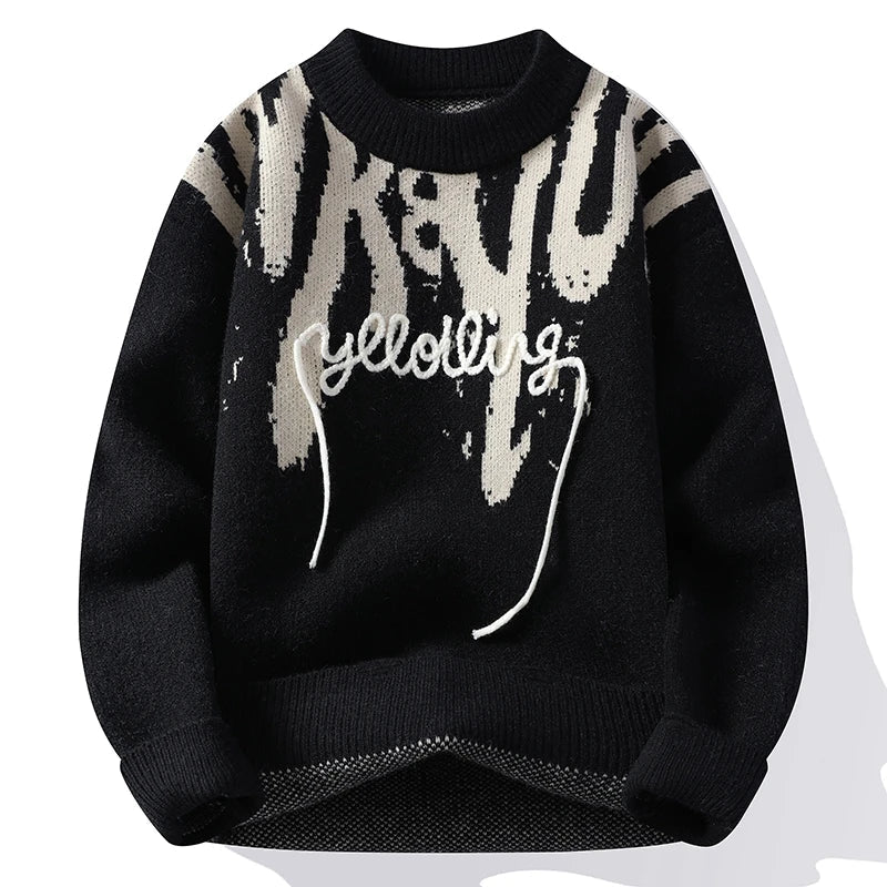 Maglione con punto grafico