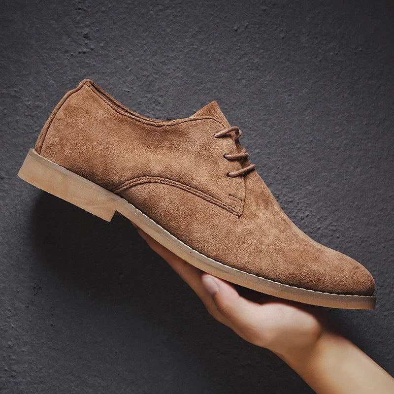 Derby in suede Thorne