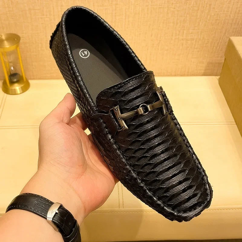 Ophis loafers i läder