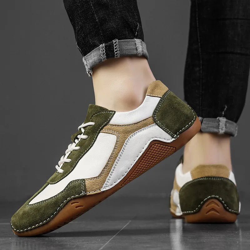 Wildleder-Gummi-Sneaker