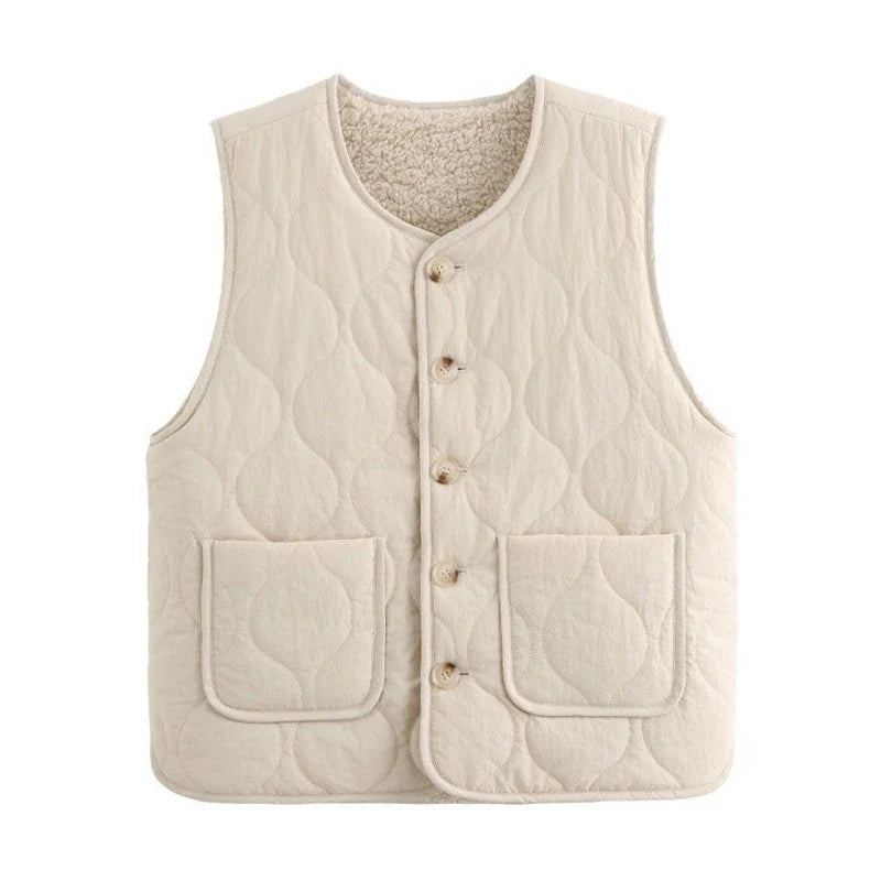 Gilet Reversibile con Ciondoli