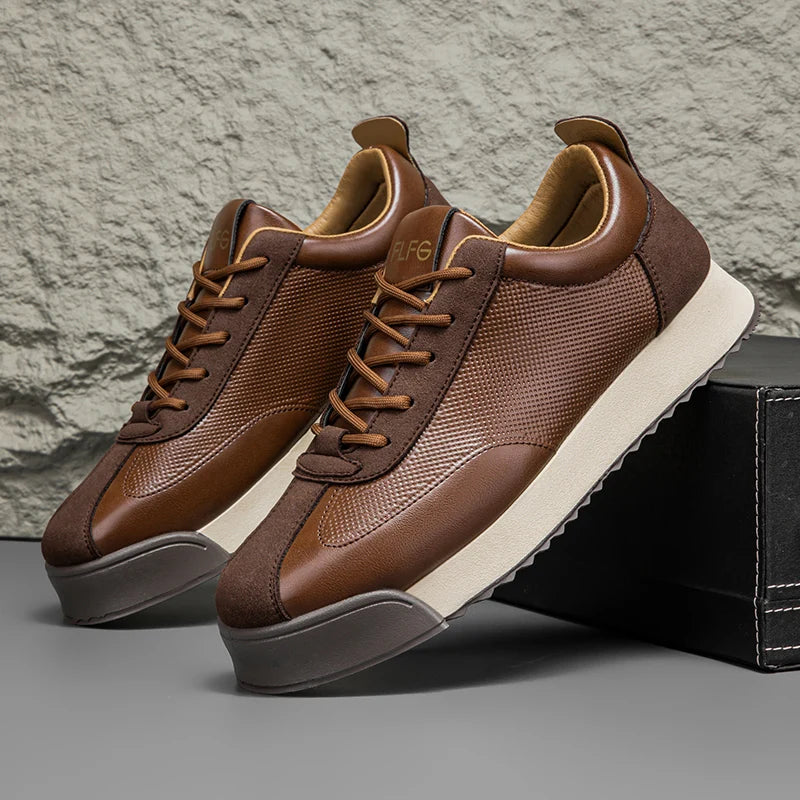 MONTELLO LEATHER SNEAKERS