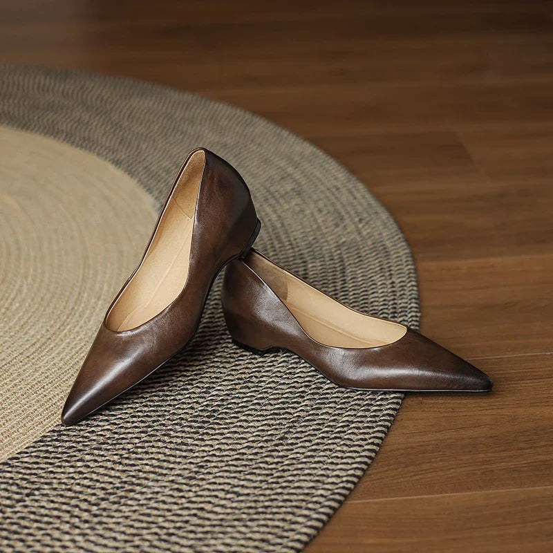 Mocassini Avine in vera pelle