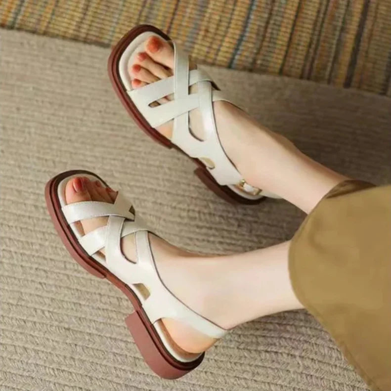 Sandalias de cuero Monika