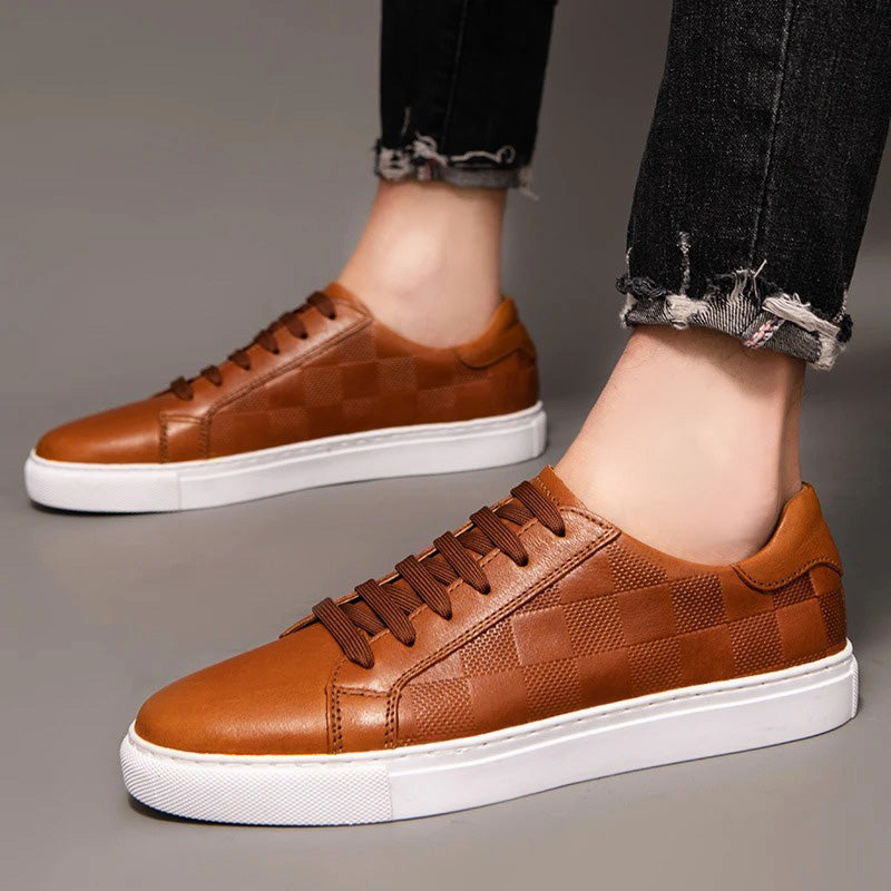 Zapatillas de cuero Vinci