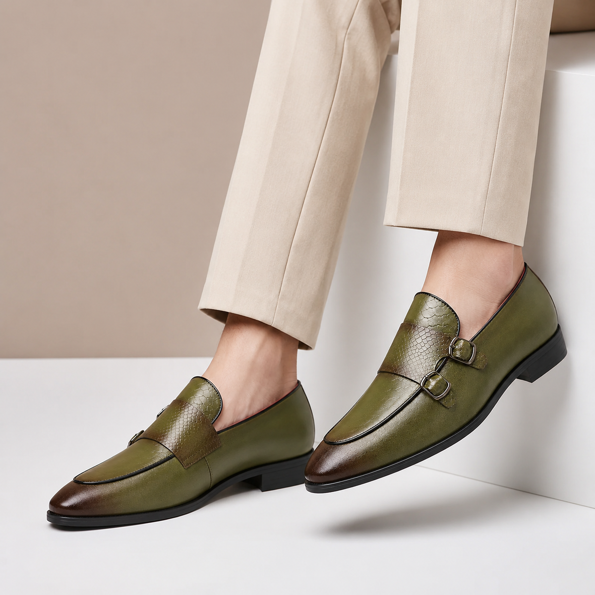 Fiorano loafers i ægte læder