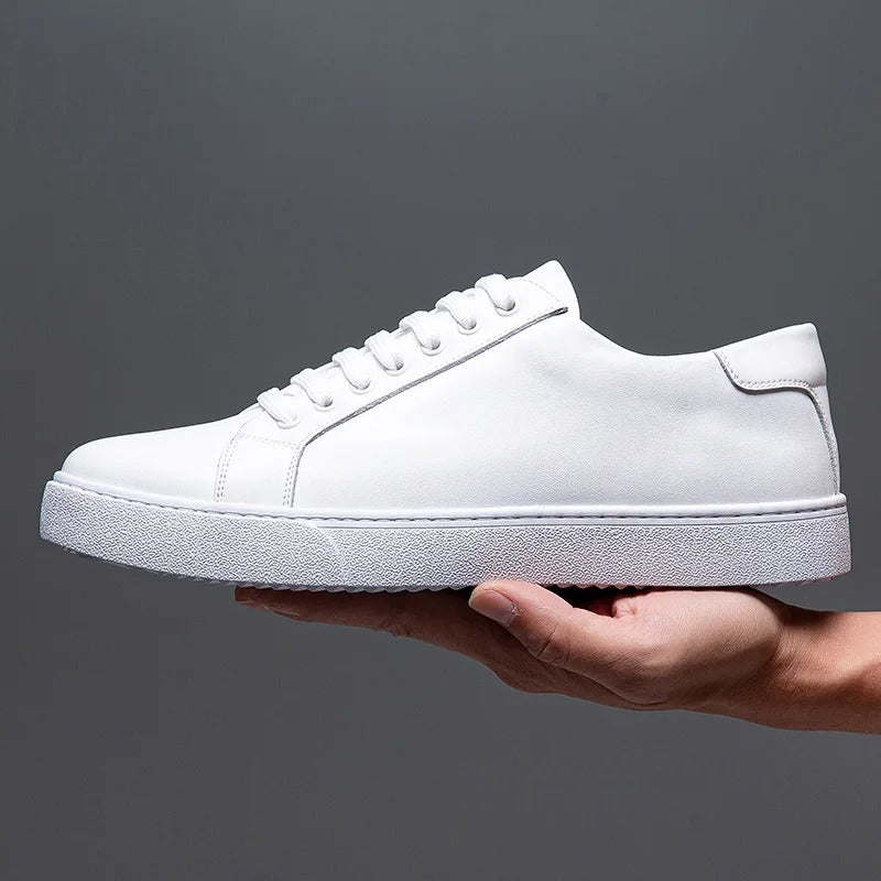 Maver sneakers i ægte læder