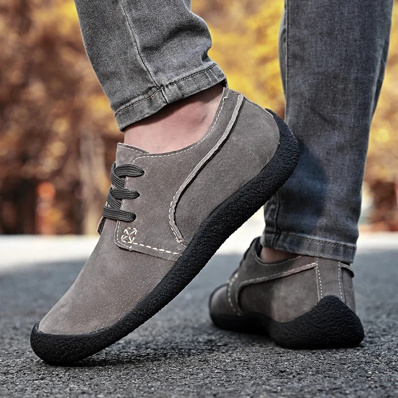 Scarpe in camoscio De Luca