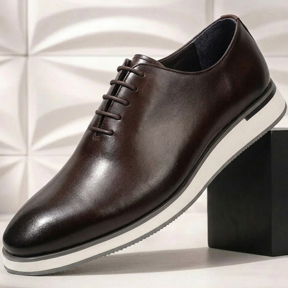 Soren Cowhide Leather Shoes
