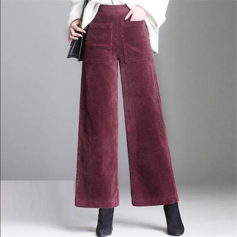Pantaloni in velluto a coste Embla
