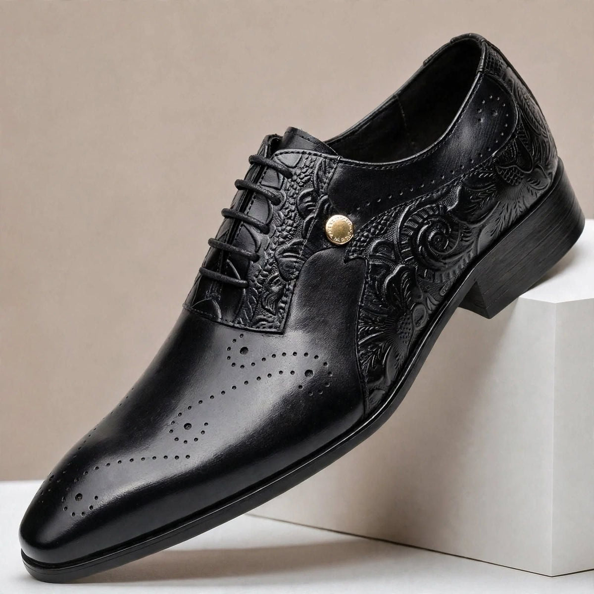 Quentin Cowhide Leather Shoes