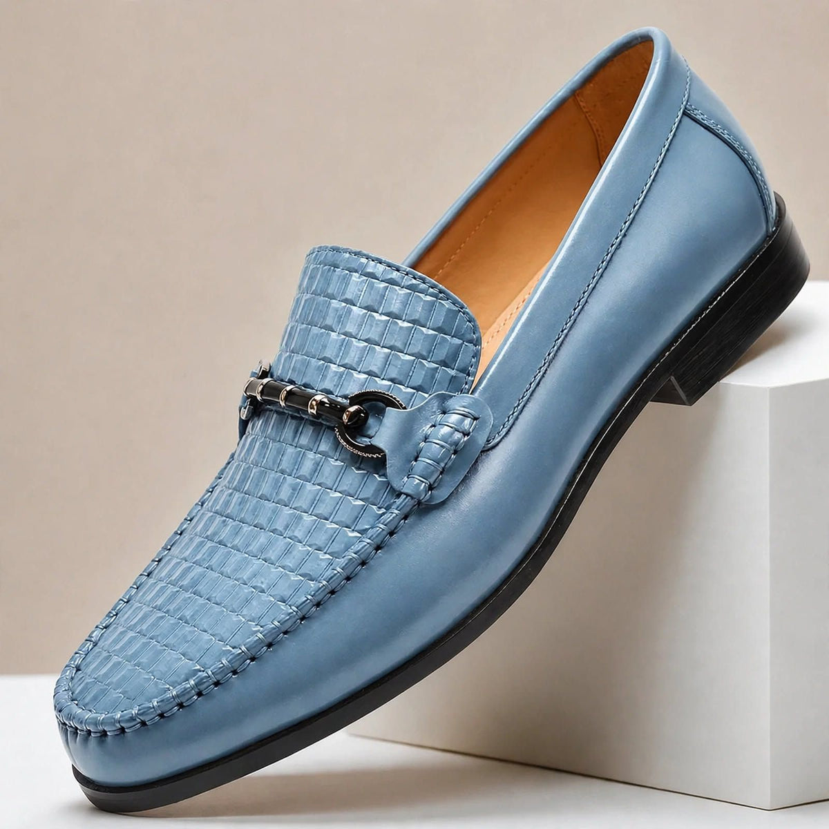 Cedric Cowhide Leather Loafers