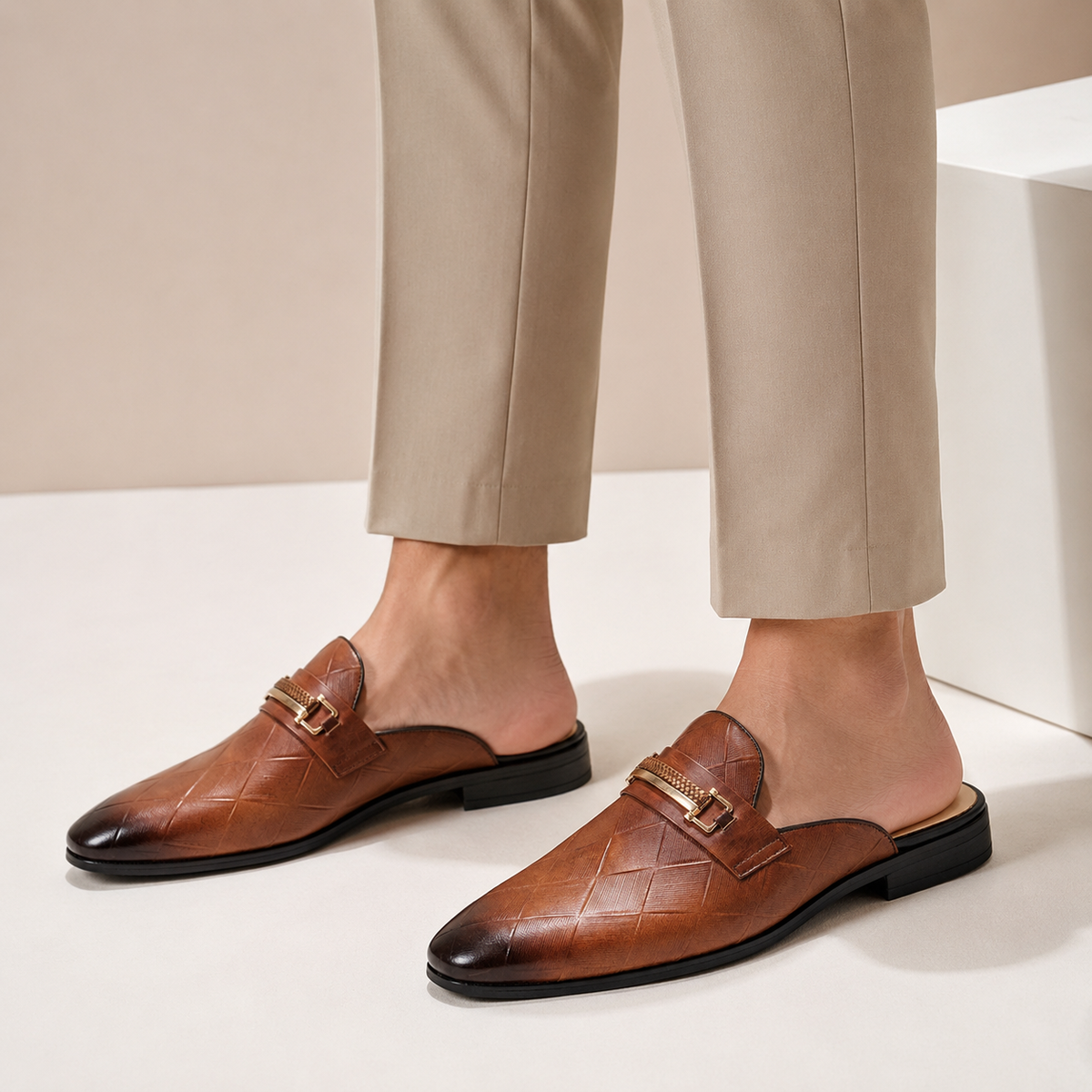 Mules in pelle bovina Tivaro