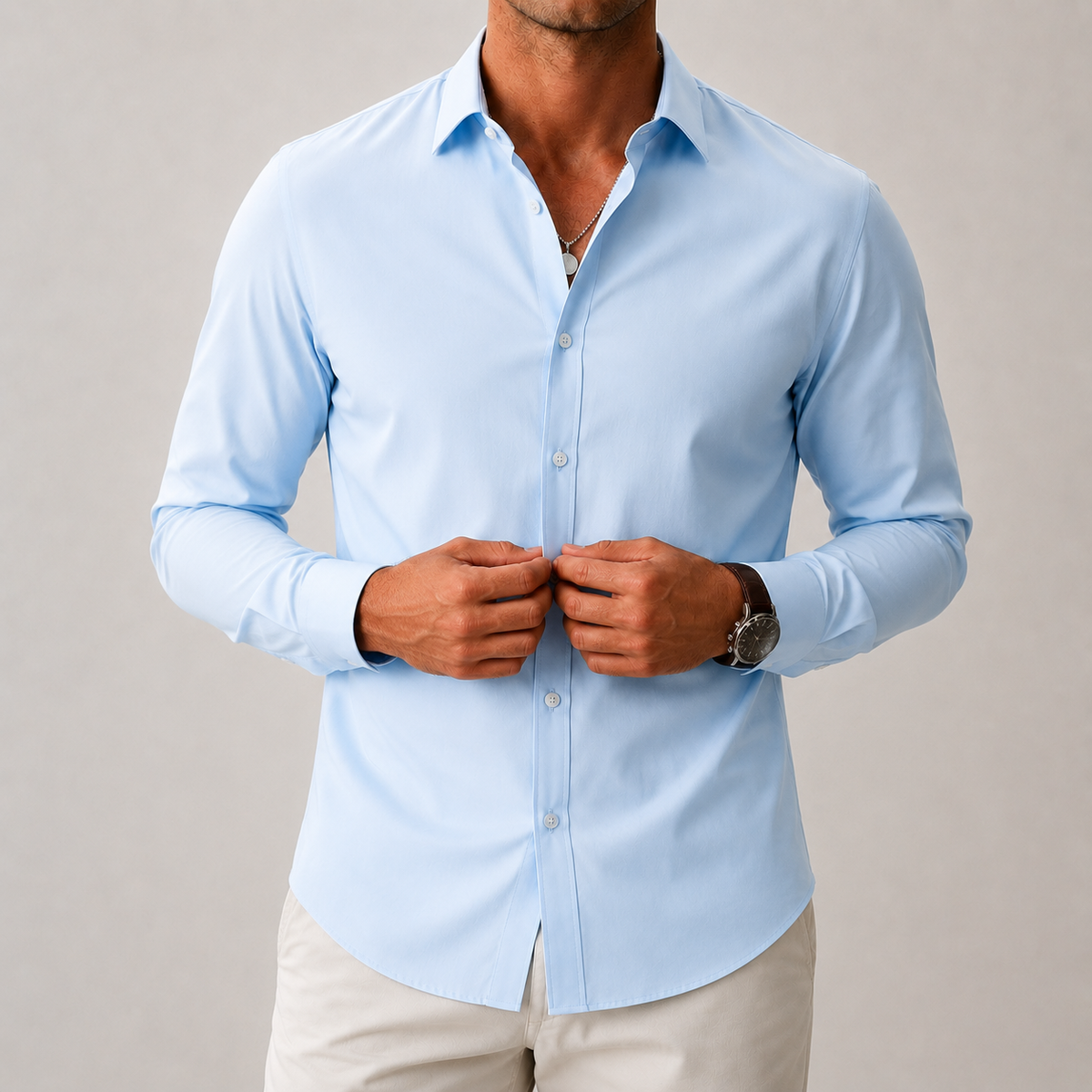 Camisa Social Antirrugas Devor