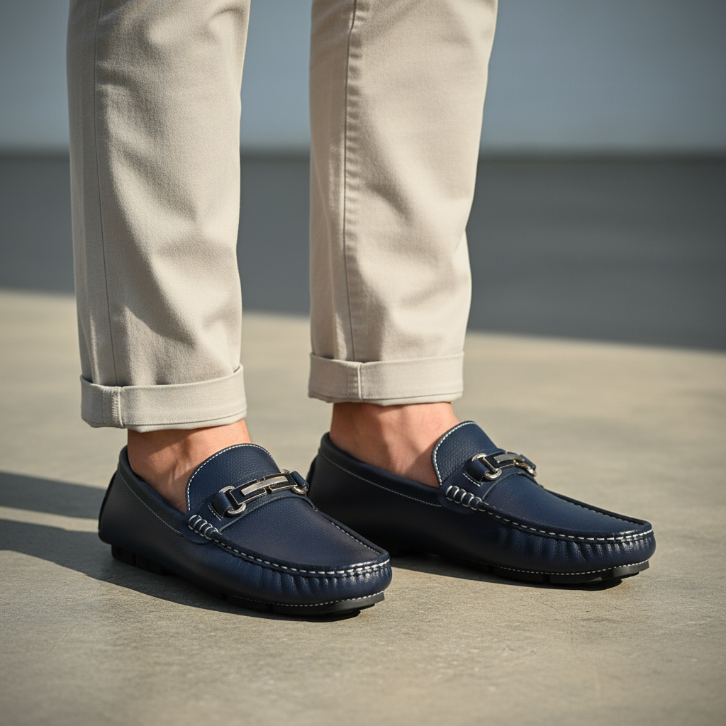 Torino Loafers van Echt Leer