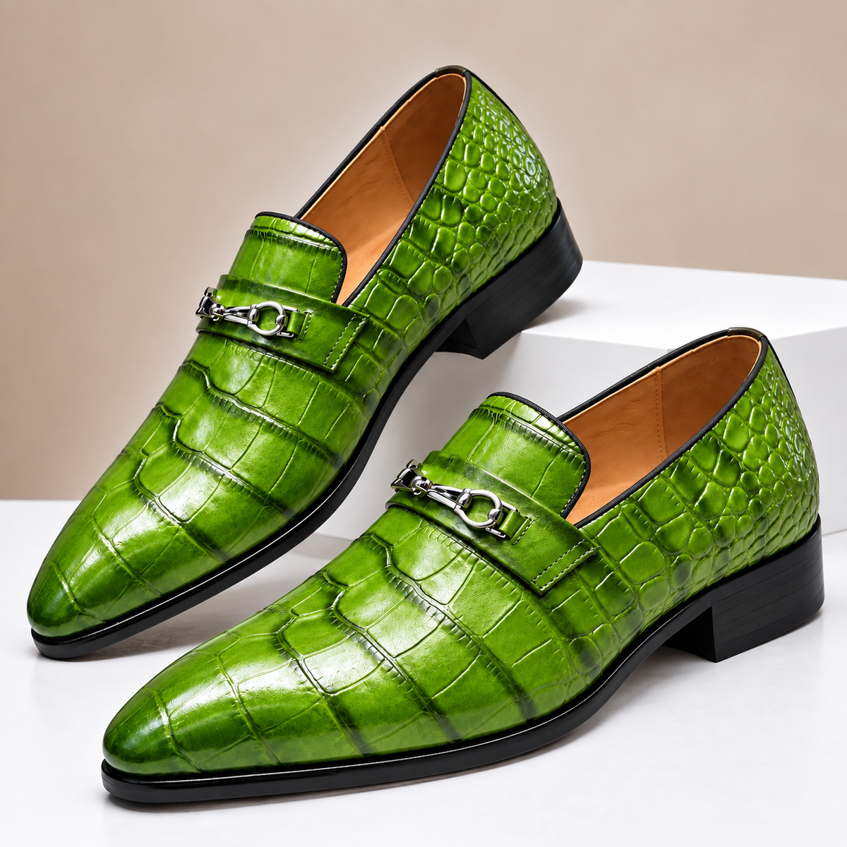 Mussu Cowhide Leather Loafers