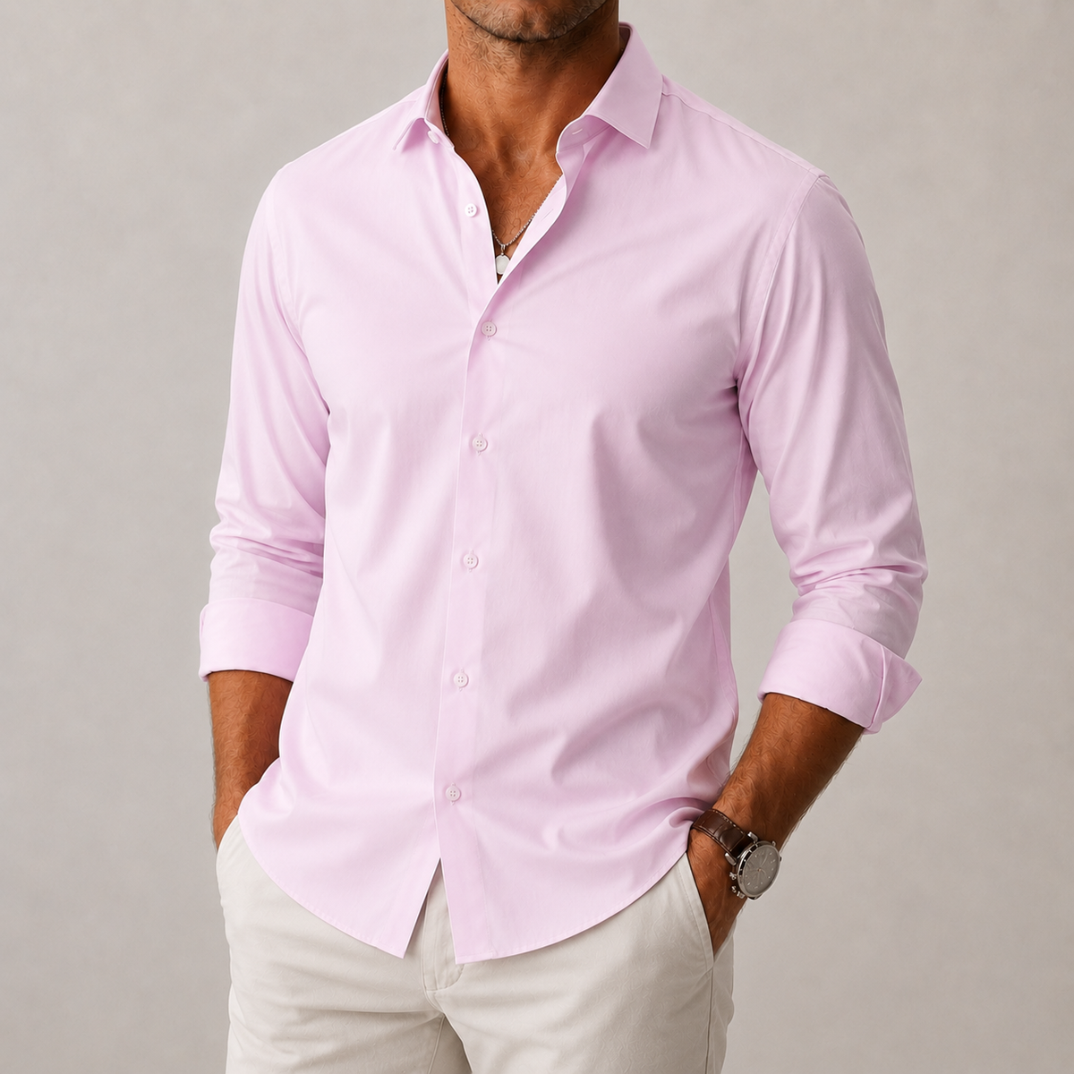 Camisa Social Antirrugas Devor