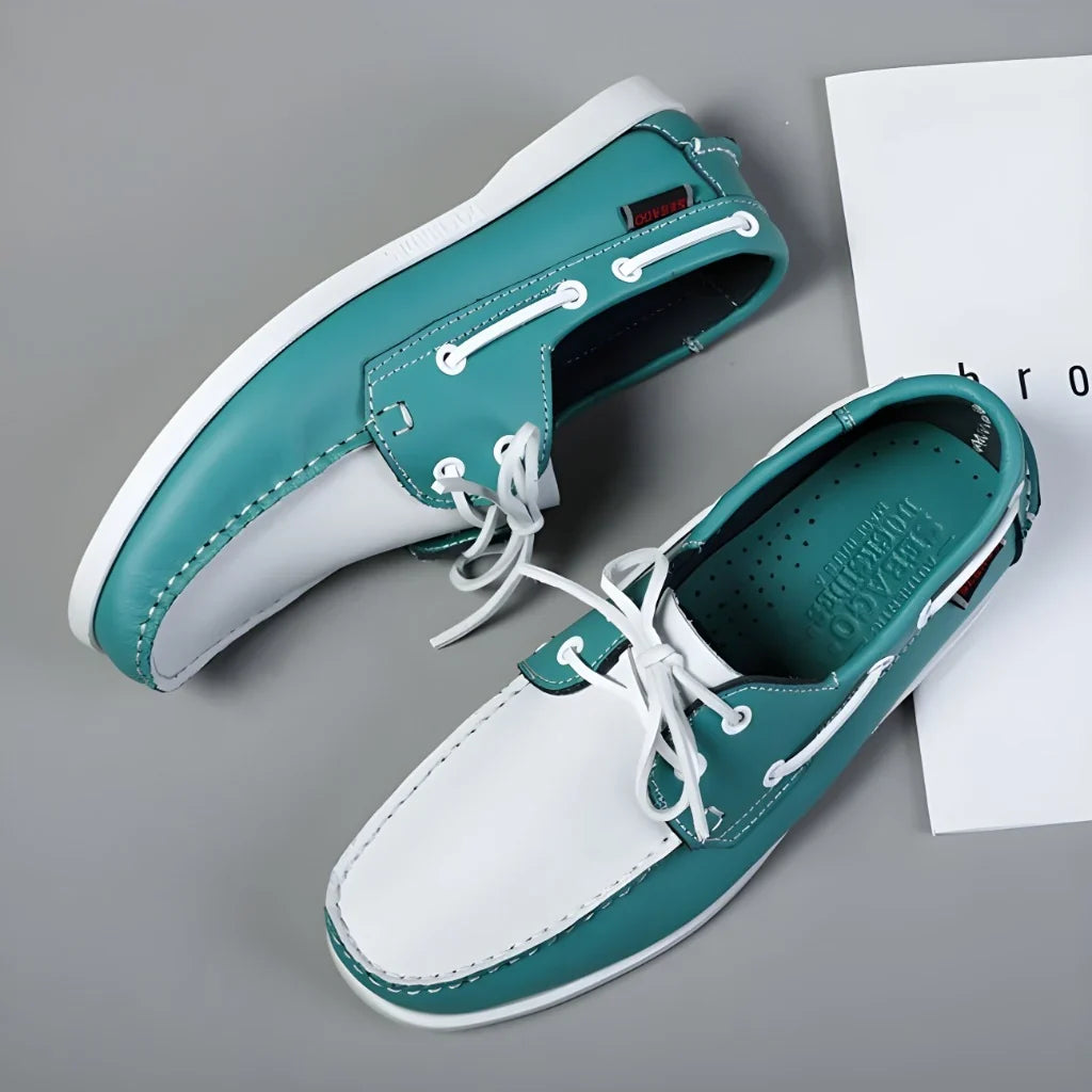 Sapatos Rasko em pele genuína