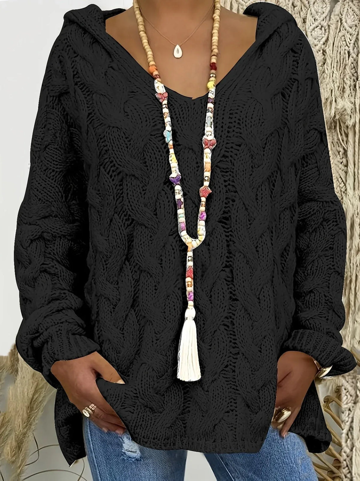 Alannah | Women's Cable Knit Sweater