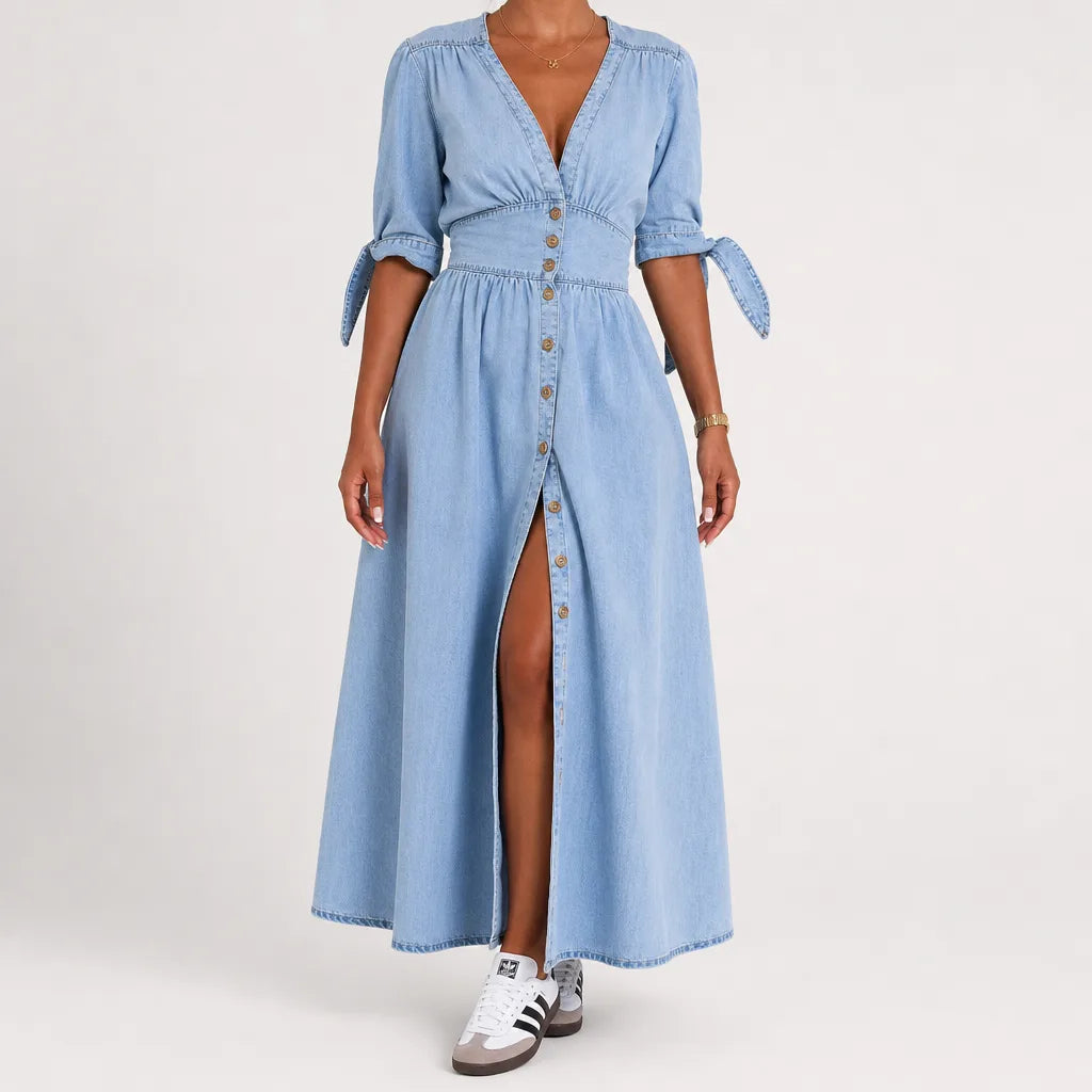 Alice | Women's Denim Shirt Dress