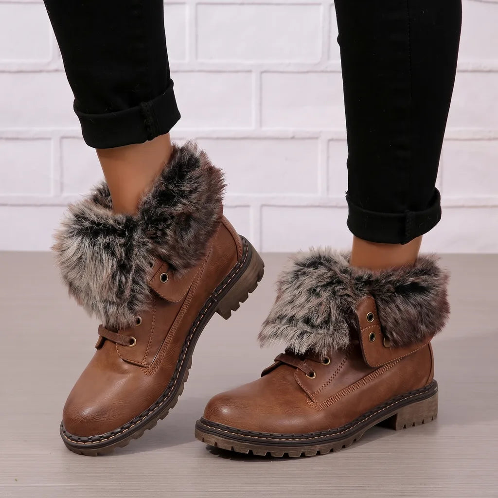 Aliya |  Women's Plush Knee High Boots