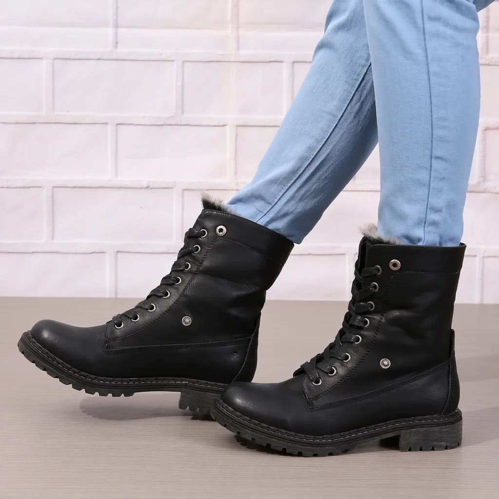 Aliya |  Women's Plush Knee High Boots