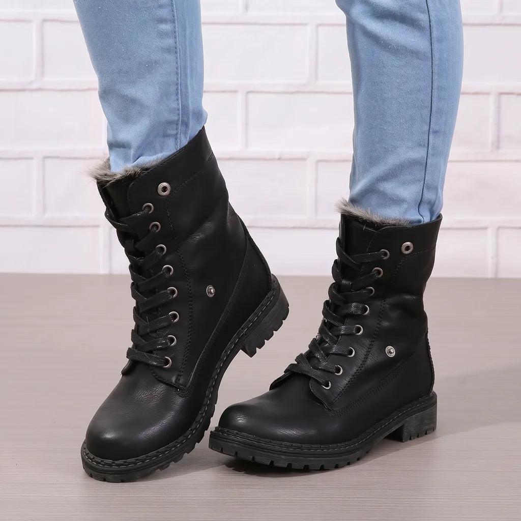 Aliya |  Women's Plush Knee High Boots