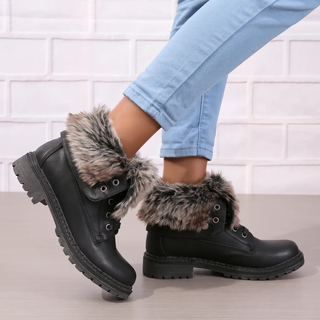 Aliya |  Women's Plush Knee High Boots