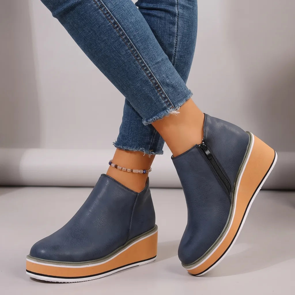 Aliza | Ortopediska halkfria ankelboots för dam