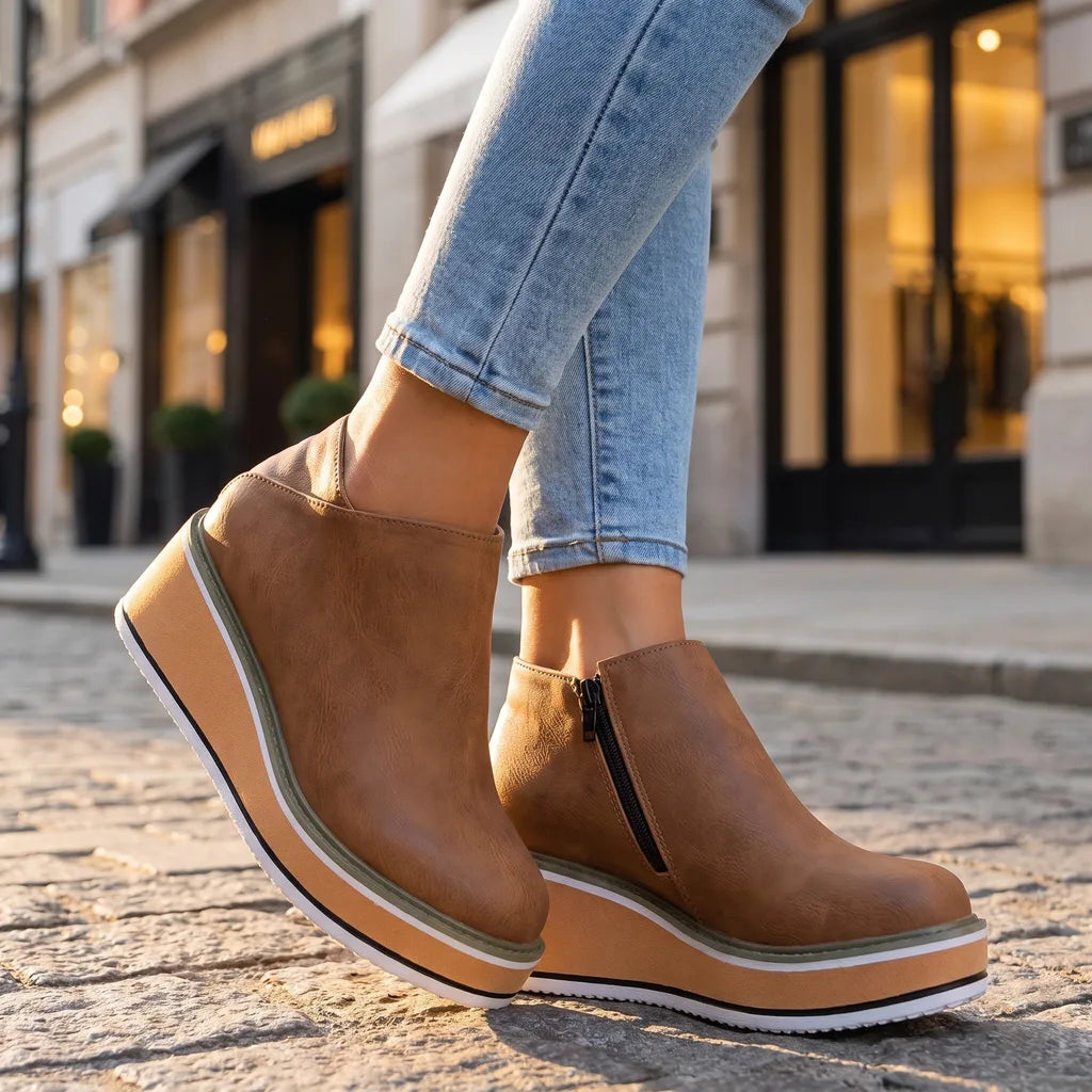 Aliza | Ortopediska halkfria ankelboots för dam