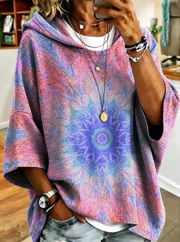 Amelie | Women's Floral Hoodie Sweater