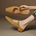 AMORA GENUINE LEATHER MULES - ARDEN ROVE