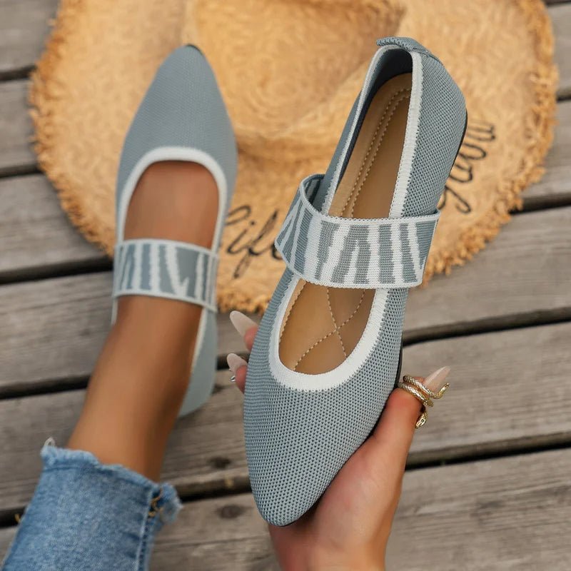 Aria Signature Knit Flats - ARDEN ROVE