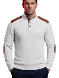 Arlo | Camisola de Homem com Apliques em Malha Enforcada