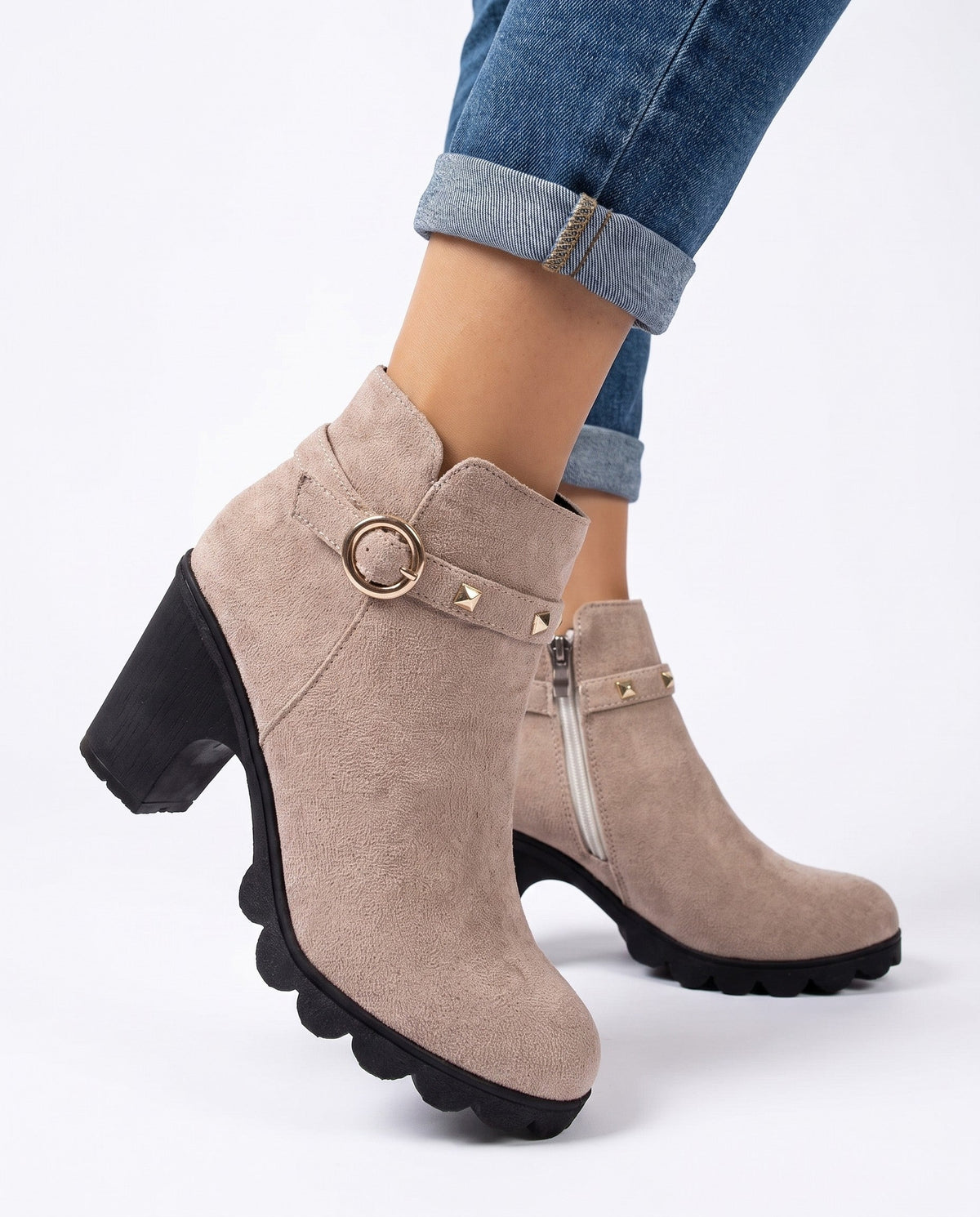 Ashford ankelboots i mocka