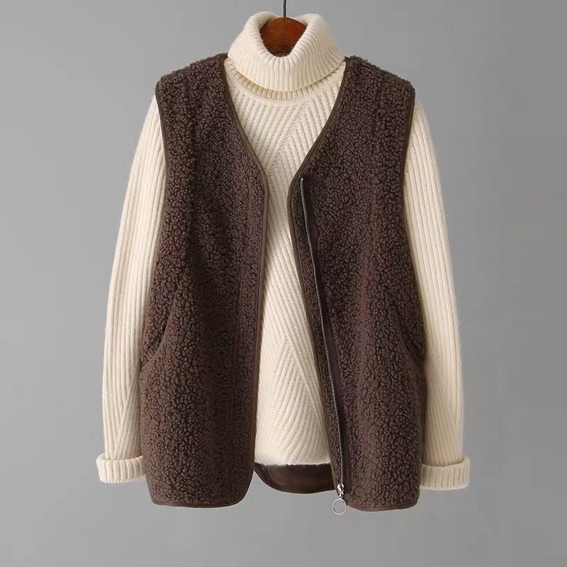 AVERY SHERPA VEST - ARDEN ROVE